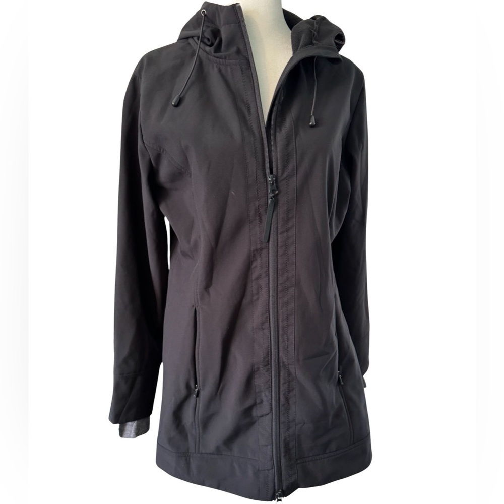 Women's Black Hooded Jacket